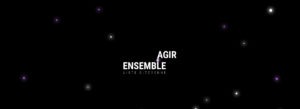 Ciel étoilé présentant le logo d'Agir Ensemble